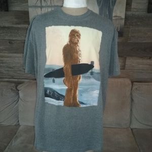 Star Wars Chewbacca Skater Tee Mens Size 2XL